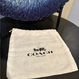 Coach Small Wallet Dustbag